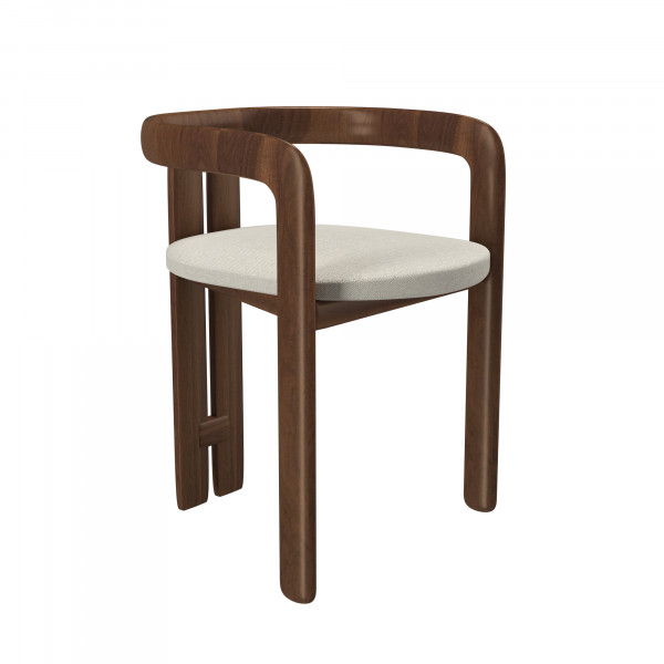 Elegant wooden chair